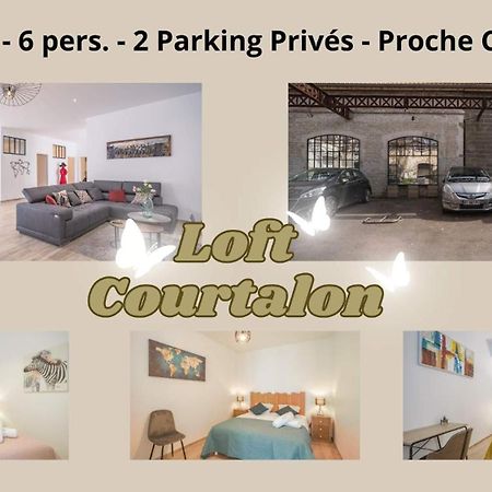 Loft Courtalon - Haut Standing - Patio - Parking Prives Leilighet Troyes Eksteriør bilde