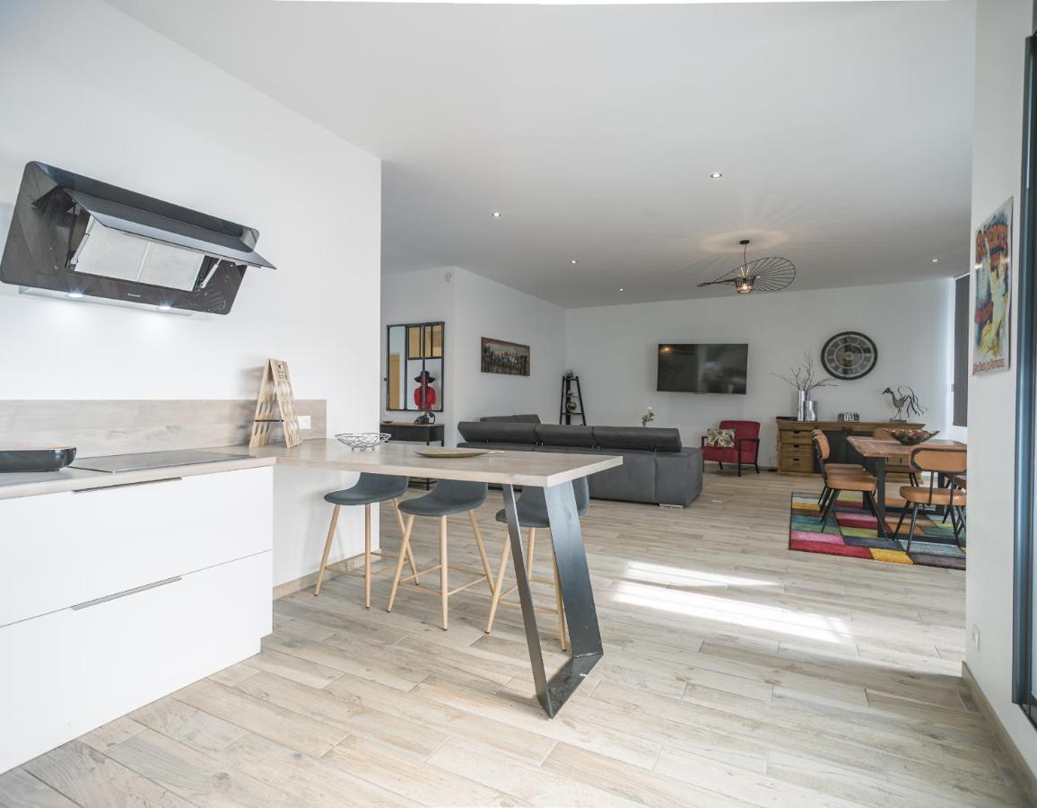 Loft Courtalon - Haut Standing - Patio - Parking Prives Leilighet Troyes Eksteriør bilde