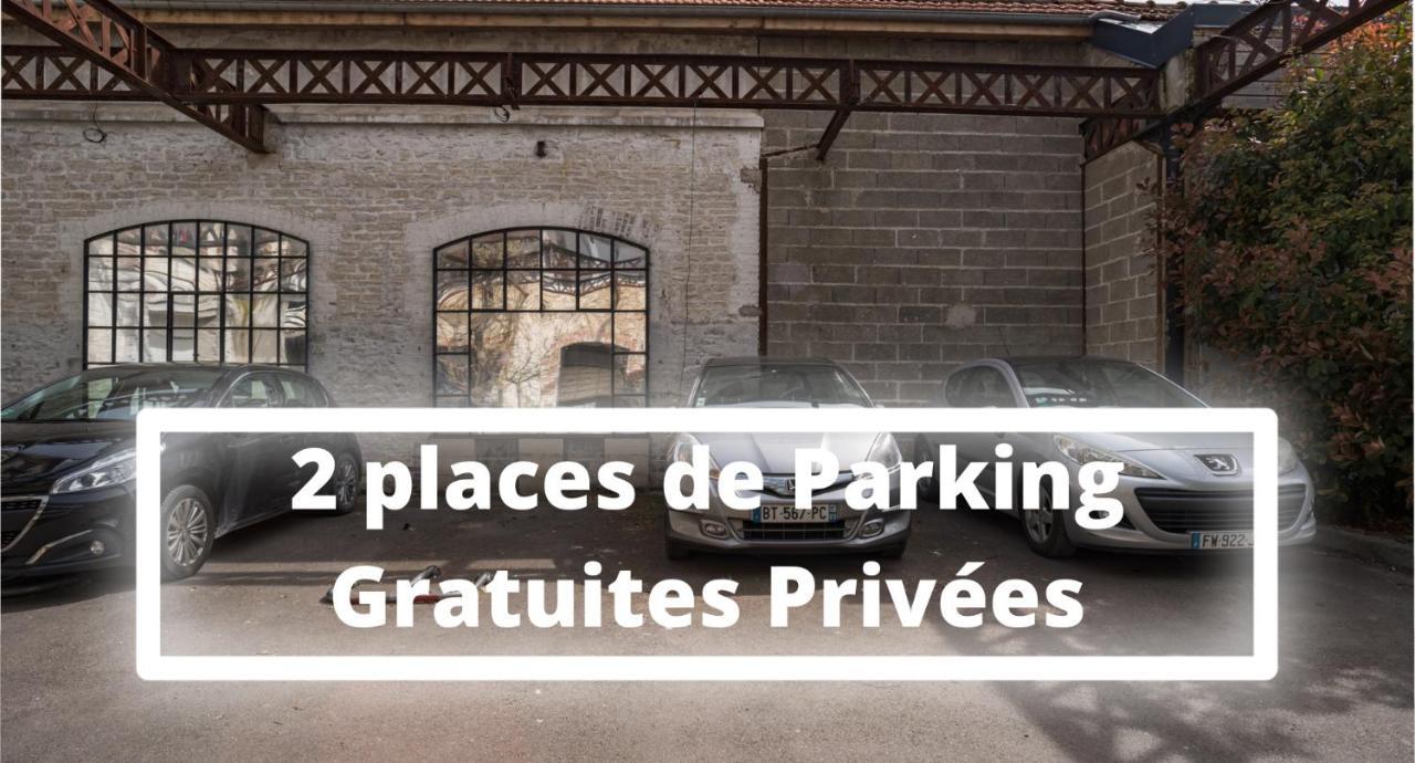Loft Courtalon - Haut Standing - Patio - Parking Prives Leilighet Troyes Eksteriør bilde